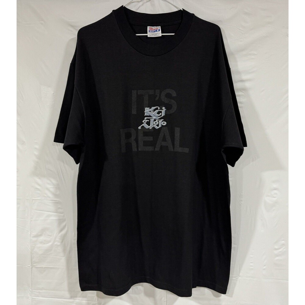 K-Ci & Jojo It’s Real Embroidered T Shirt Mens Size XL Vintage 1999 R&B Hip Hop